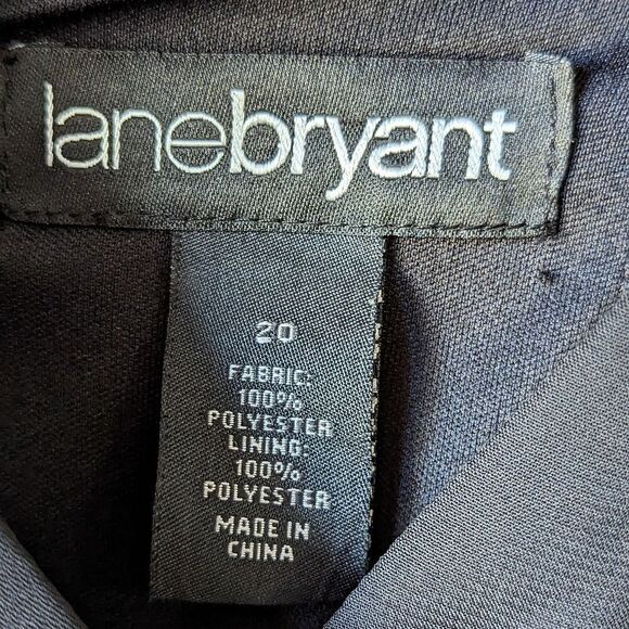 Lane Bryant Chiffon Ruffled Tiered Party Dress women's sz 20 - Picture 8 of 8